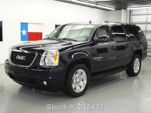 2007 gmc yukon xl 8 passenger dvd 20" wheels tow 68k mi texas direct auto