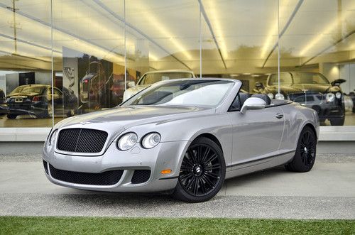 2010 bentley continental gtc speed convertible 2-door 6.0l