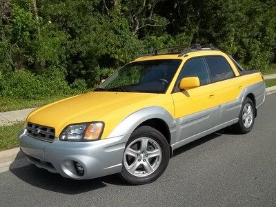 2003 subaru baja sport *leather*awd*roof*clean car fax fl car no reserve l@@k!!!