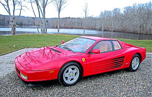 1989 ferrari testarossa base coupe 2-door 4.9l