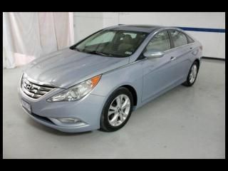 11 hyundai sonata sedan auto limited, navigation, sunroof, leather, we finance!