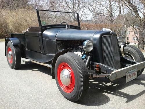 1929 model a hot rod roadster pickup   flathead 8, 3 spd, all ford steel