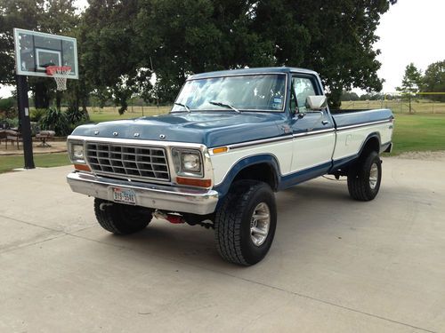 1978 ford ranger xlt 4x4 pickup truck, loaded with extras.