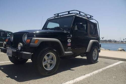 2005 jeep wrangler x sport utility 2-door 4.0l