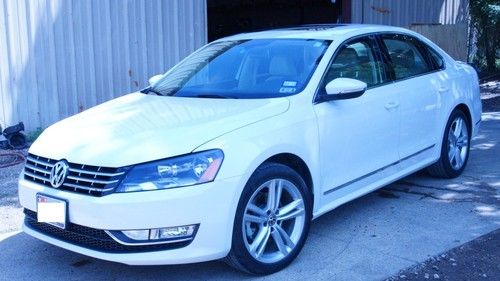 Low miles, tdi clean diesel! very powerful luxury car with lots of room and look