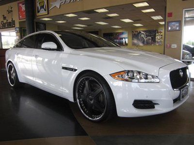 2011 jaguar xjl white supercharged