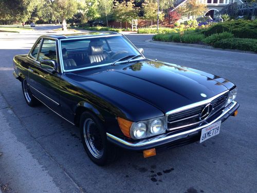 Sell used 1975 Mercedes Benz 350SL Salvage title, rare Euro Version 4 speed, No RESERVE..! in ...