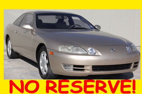 1995 lexus sc300 low miles,rust free,clean title,no reserve!