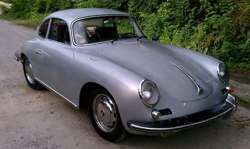 1964 Porsche 356sc sunroof, image 3