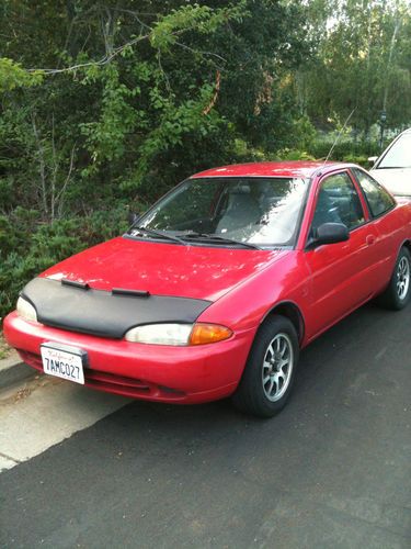 1996 mitsubishi mirage s coupe 2-door 1.5l just 85k miles, gas saver, runs great