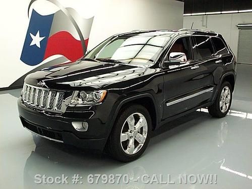 2011 jeep grand cherokee overland hemi pano sunroof nav texas direct auto