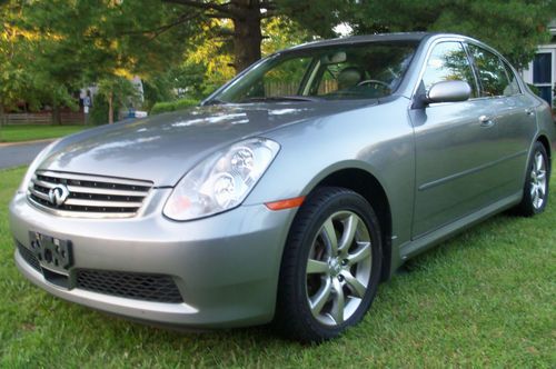 2006 infiniti g35x awd grey automatic sedan clean $7600 or best offer