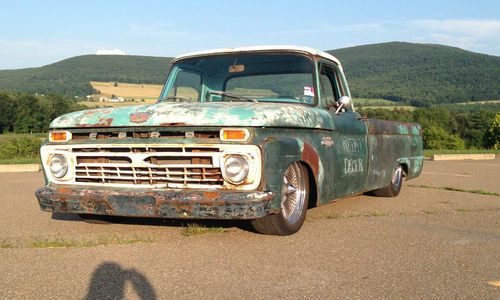 1966 ford truck f-100 traditional style pick-up shop truck