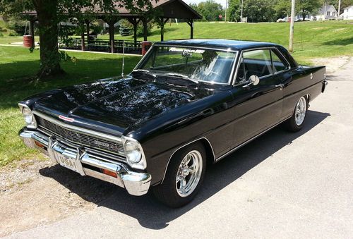 1966 chevrolet nova ss 383 stroker v8 700 r-4 transmission auto 4 speed