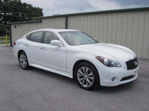 2011 infinity m37x awd premium technology loaded cream puff flawless new nav