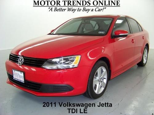 Tdi limited edition leather htd seats am fm cd media 2011 volkswagen jetta 25k