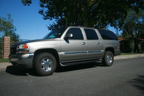 2003 yukon xl slt 4x4 tow package one owner 3rd row all terrain tires