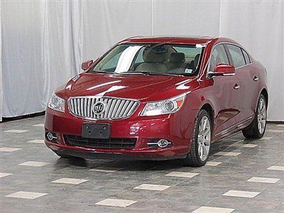 2011 buick lacrosse cxs 36k warranty gps navi camera leather panorama roof