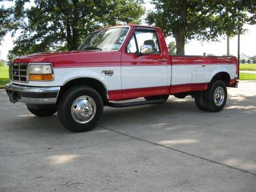 1997 ford f350 7.3 powerstroke diesel 5 speed manaul dually 2wd  97,597 miles