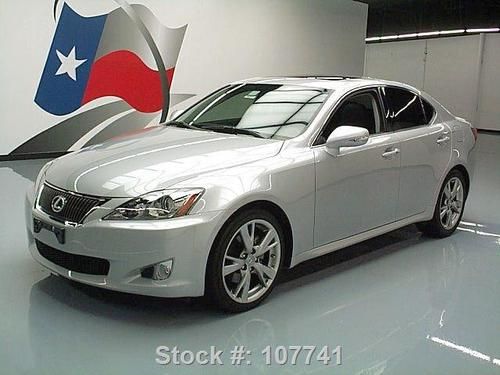 2010 lexus is250 auto sunroof climate seats spoiler 32k texas direct auto