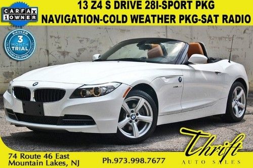 13 z4 s drive 28i-sport pkg-navigation-cold weather pkg-sat radio