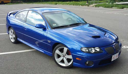 2006 gto m6 excellent condition - blue w/blue interior