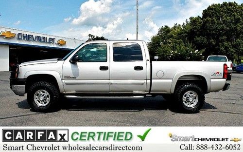 Used chevrolet silverado 2500 hd duramax diesel turbo 4x4 chevy pickup trucks