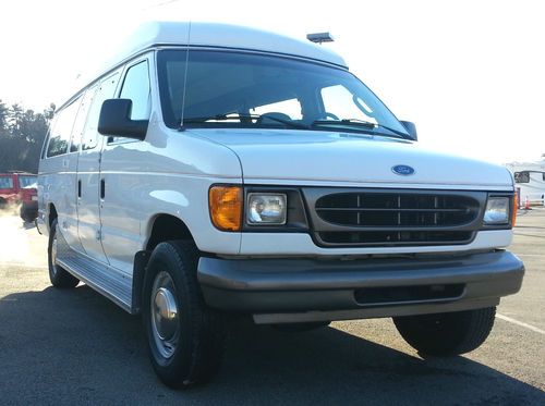 2003 ford handicap van wheelchair lift mobility ems cargo motorcycle hauler