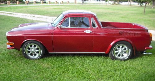 1970 volkswagen type iii fastback / custom pickup truck