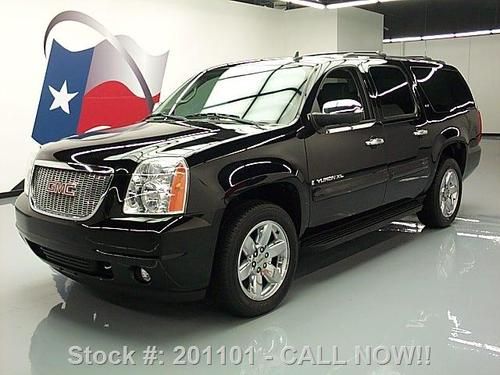 2009 gmc yukon xl slt nav rear cam dvd leather 20's 49k texas direct auto