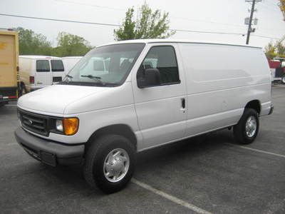 E-350 cargo van w/ bins &amp; racks - fleet maintenance - excellent service history