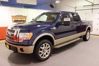 F150 king ranch 4x4 navigation sunroof camera heated cooled leather 6.5' bed