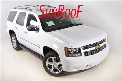 Chevrolet tahoe suv ltz summit wht