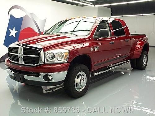 2007 dodge ram 3500 slt mega 4x4 diesel 6pass nav 3k mi texas direct auto