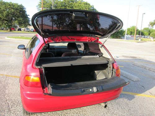 1992 Honda Civic Si Hatchback 3-Door 1.6L; 191,836 miles; One Owner, very clean, image 4