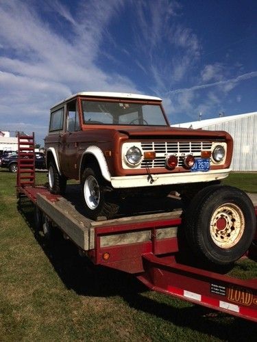 1973 ford bronco wagon sport utility 2-door 5.0l