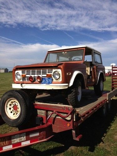1973 Ford Bronco Wagon Sport Utility 2-Door 5.0L, image 5