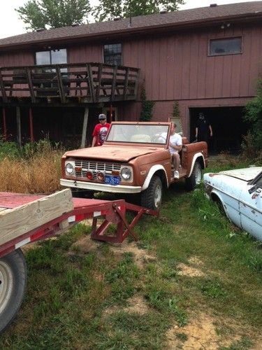 1973 Ford Bronco Wagon Sport Utility 2-Door 5.0L, image 6