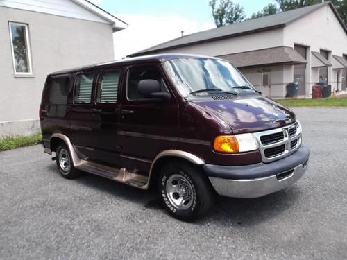 2002 dodge ram van  pa inspection  conversion good looking clean low miles