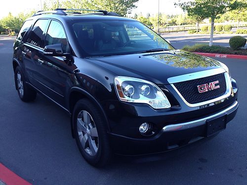 2012 gmc acadia slt awd, 24k mi, gps, leather, dual sunroof, back up cam