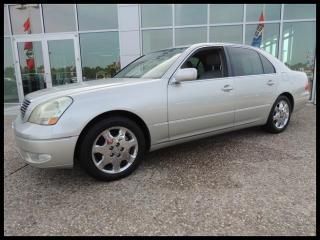 2001 lexus ls 430 4dr sdn 4.3litre automatic leather memory seating wood grain