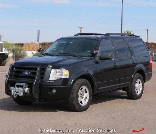 2009 ford expedition xlt 4x4 suv 5.4l v8 power windows/locks cold a/c winch