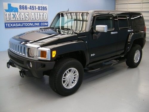 We finance!!!  2006 hummer h3 4x4 roof nav heated leather auto xm texas auto