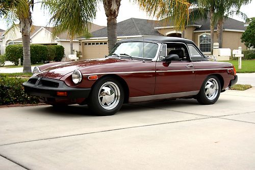 1975 mgb 2 tops new price this is the mg you will want to be driving