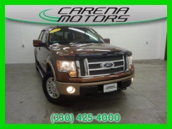 2011 ford used f150 supercrew lariat 4x4 leather moon one 1 owner free carfax