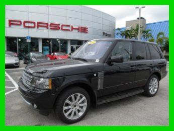 11 sumatra black 5l v8 4wd supercharged suv *navigation *rear view camera*low mi