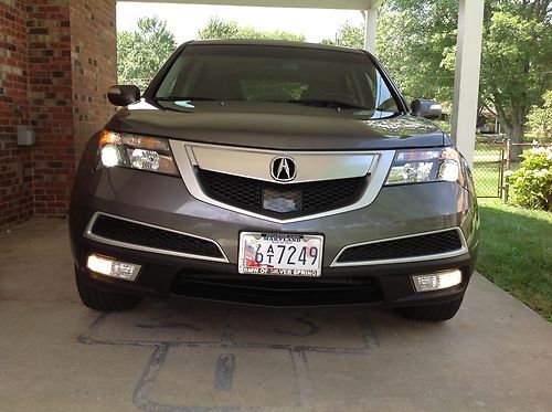 2010 acura mdx advance utility 4-door 3.7l