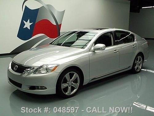 2010 lexus gs350 sunroof nav rear cam climate seats 14k texas direct auto