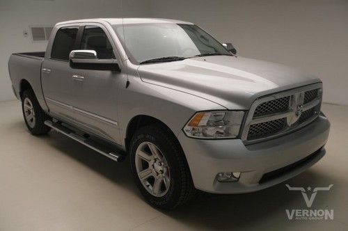 2012 laramie longhorn crew 4x4 navigation sunroof leather heated rear dvd hemi