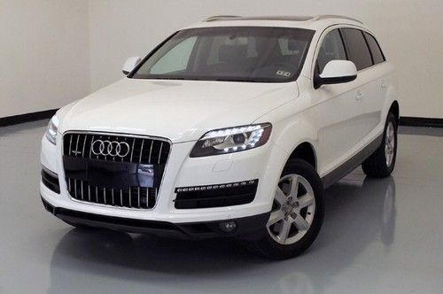 10 q7 premium plus navigation pano roof heated seats one owner!